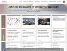 Tablet Screenshot of kisling.com